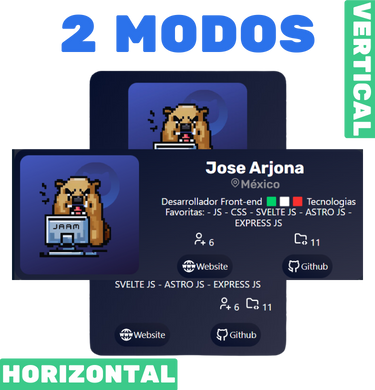 imagen de modos en gitcard